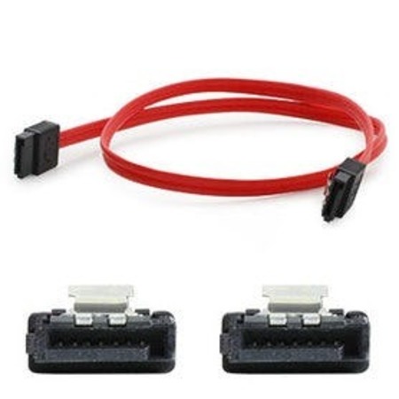ADD-ON Addon 46Cm (1.5Ft) Sata Male To Male Flexible Red Cable SATAFLEX18